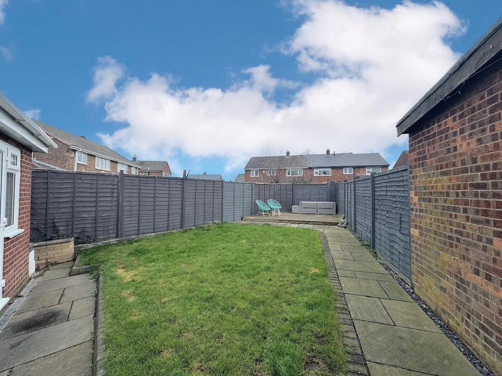 Rear garden