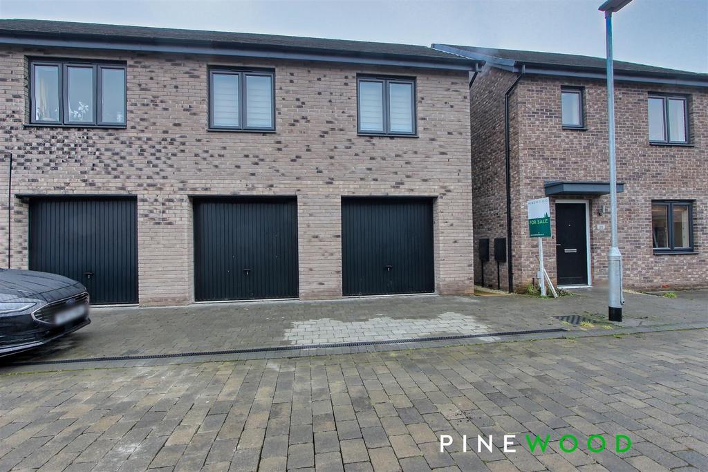 Two single garages