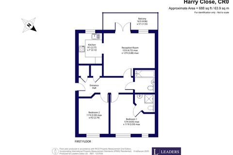 2 bedroom apartment for sale, Harry Close, Croydon