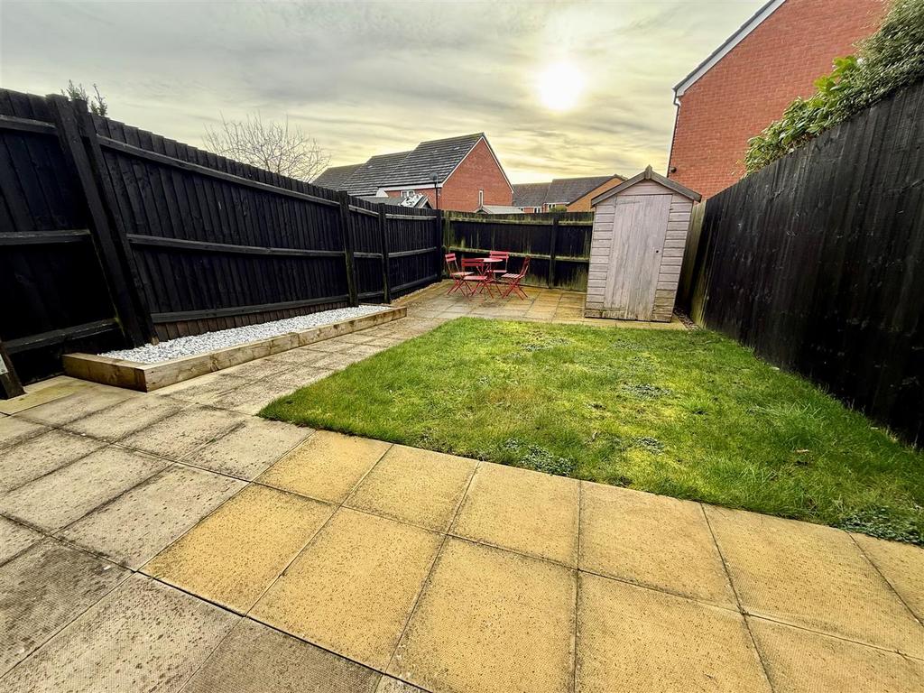 Rear garden