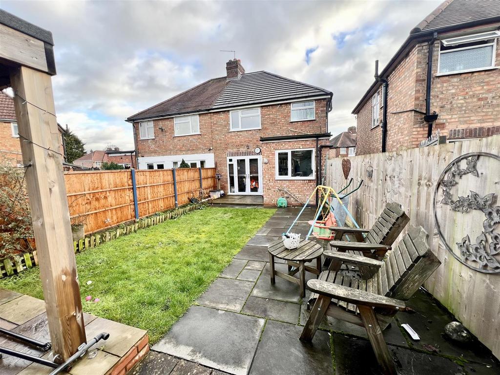 Rear garden