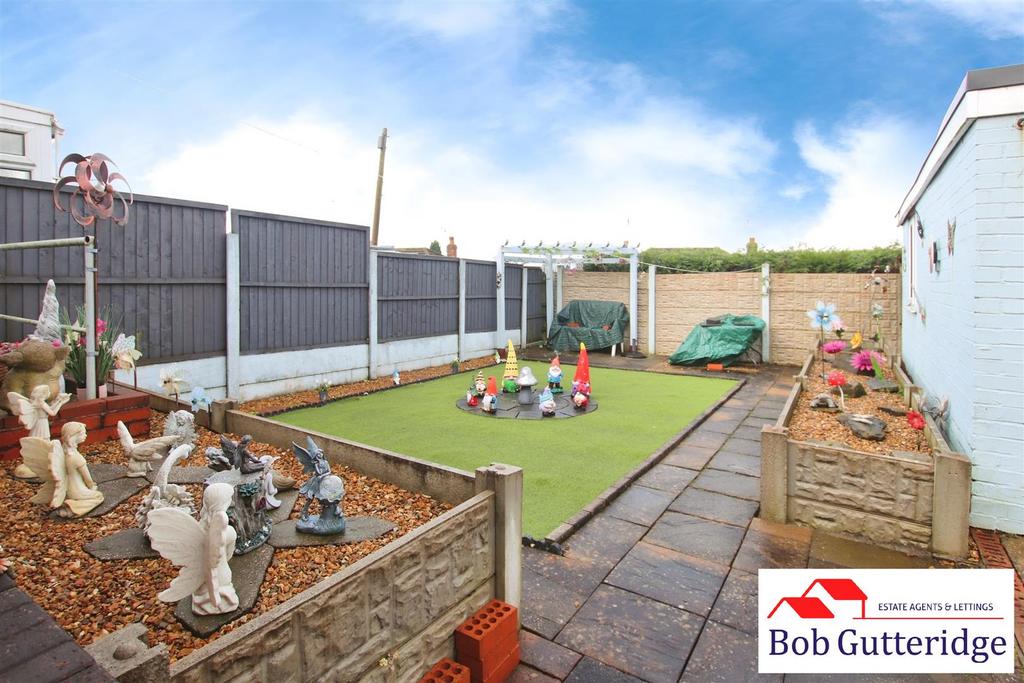 Enclosed rear garden