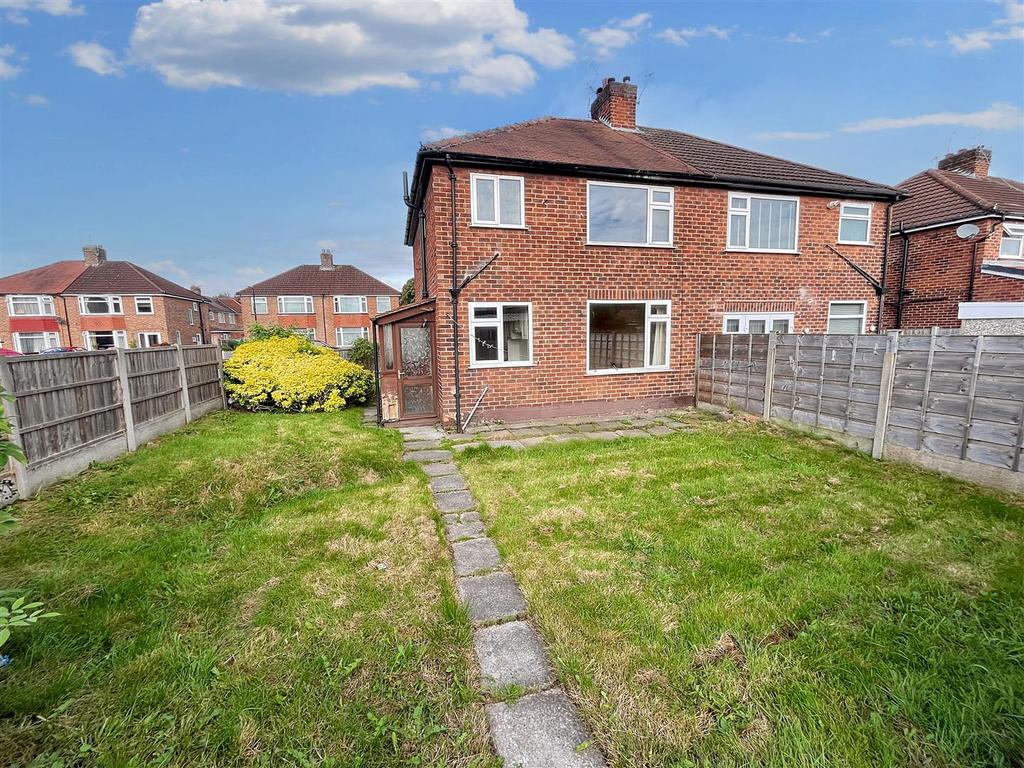 Rear of Property