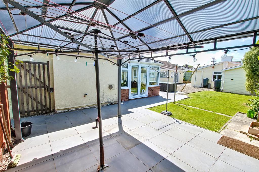 Covered Garden Area