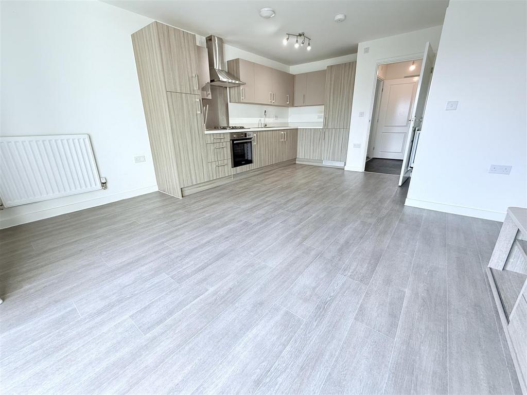 Open plan living kitchen