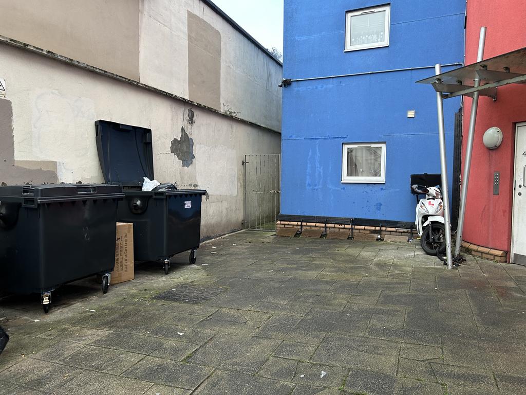 Front Parking area