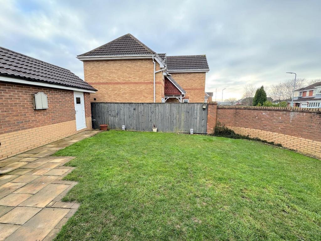 Rear garden