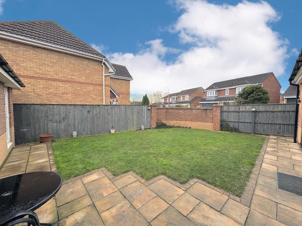 Rear garden