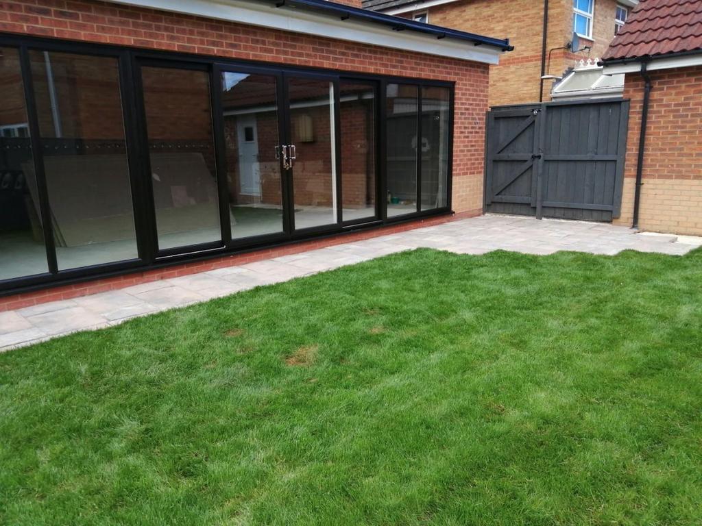 Rear garden