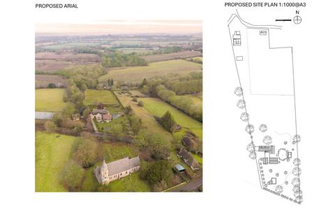 Plot for sale, Privett Road, Froxfield, Petersfield, Hampshire, GU32