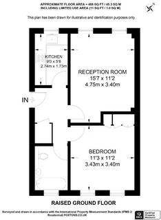 1 bedroom flat for sale, Bolton Gardens, London, SW5