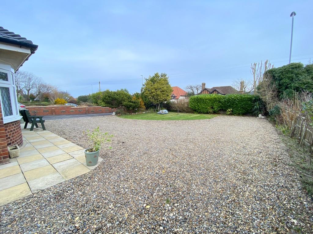 Front garden and parking area