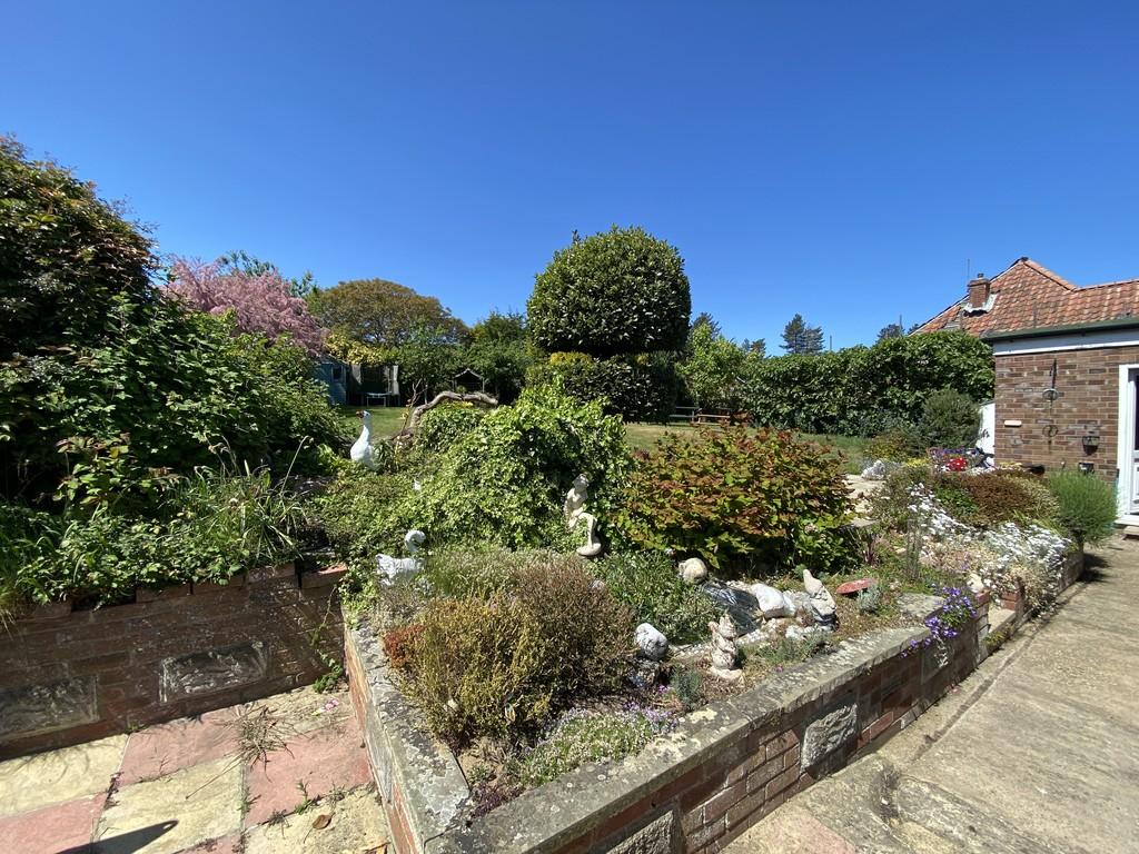 Patio and garden beyond