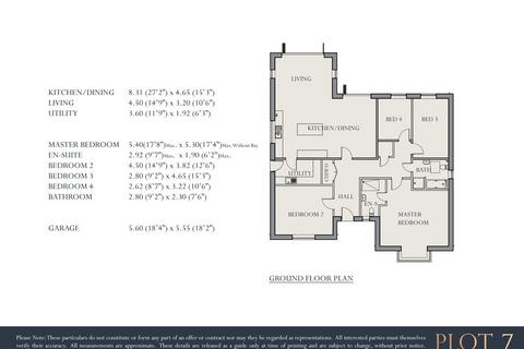 4 bedroom detached bungalow for sale, Plot 7, Moulton Chapel Road, Cowbit PE12 0XD