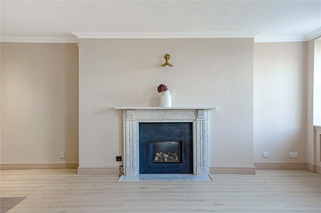 Feature fireplace