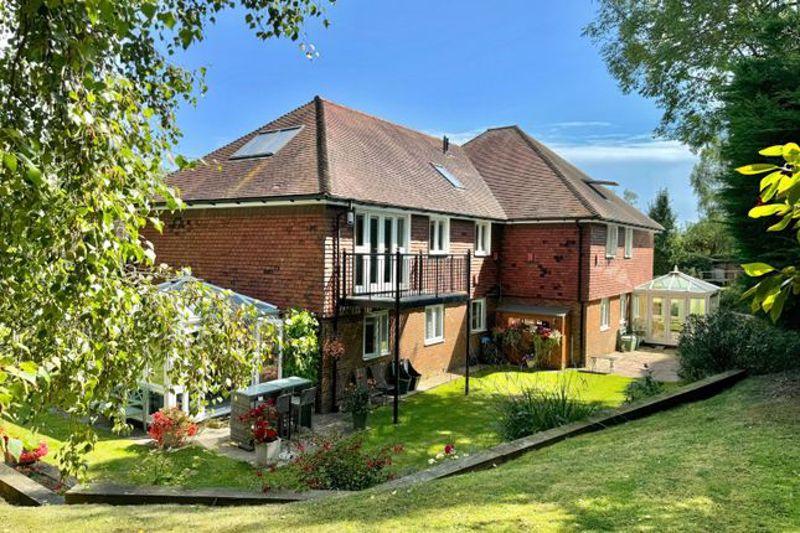 Rear of property