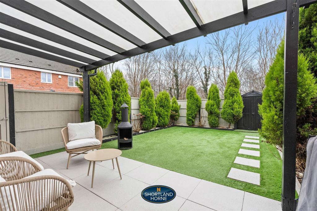 Rear garden