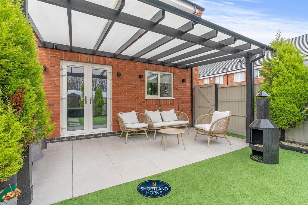 Rear garden