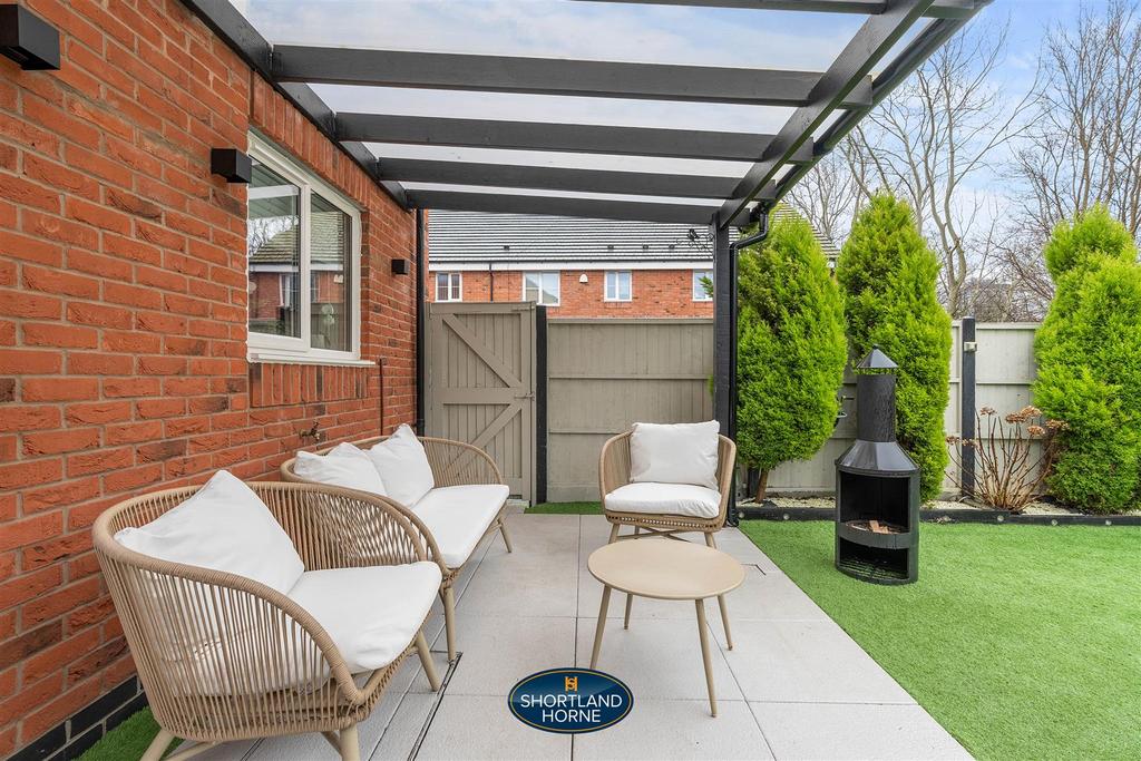 Rear garden