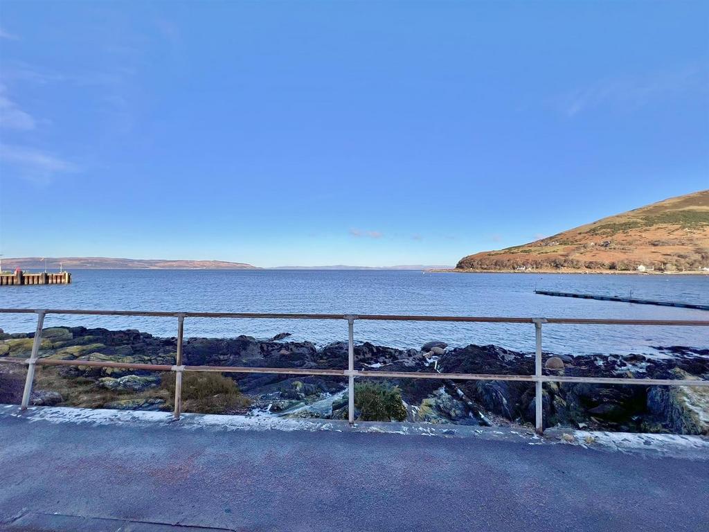 View from the main road at the bottom of the track