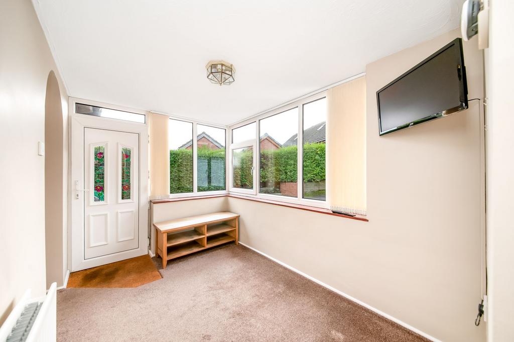 Rear entrance lobby / garden room