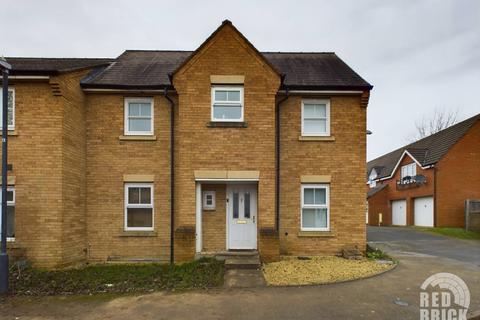 3 bedroom end of terrace house for sale, Overbecks Close, Rugby CV22