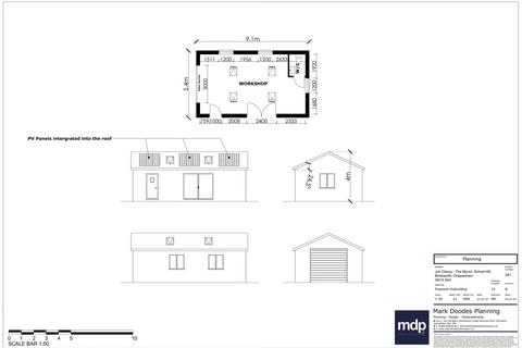 2 bedroom detached bungalow for sale, School Hill, Brinkworth, SN15