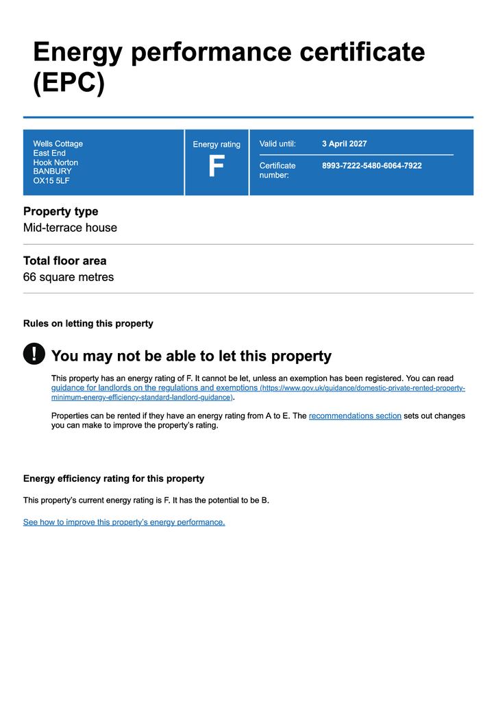 EPC Certificate