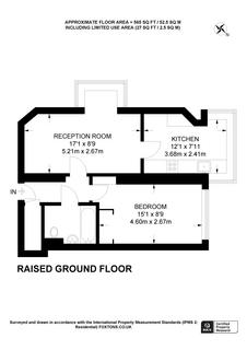 1 bedroom flat for sale, Osprey Heights, Bramlands Close, London, SW11