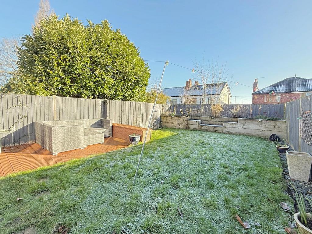Rear garden