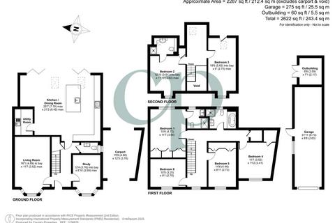 6 bedroom link detached house for sale, Harrier Mill, Henlow, SG16