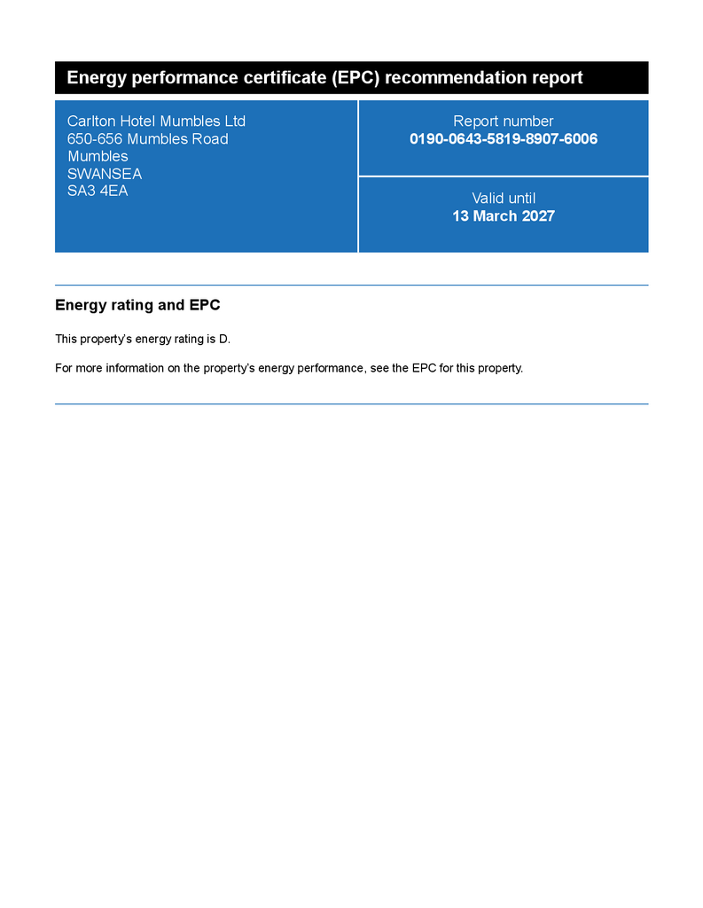 EPC Certificate