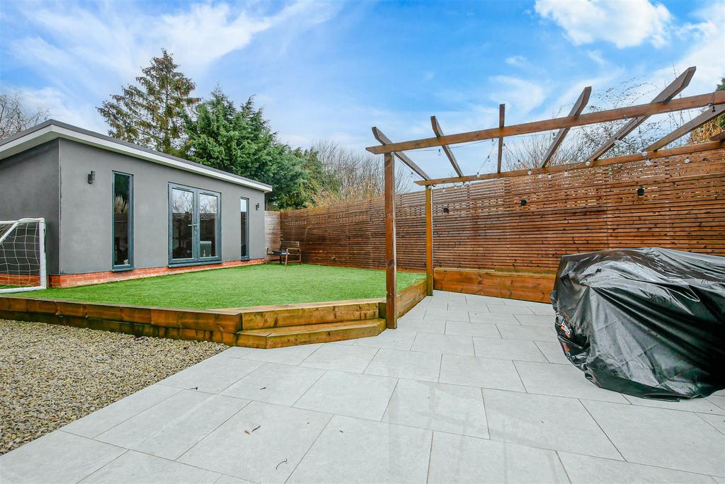 Rear garden