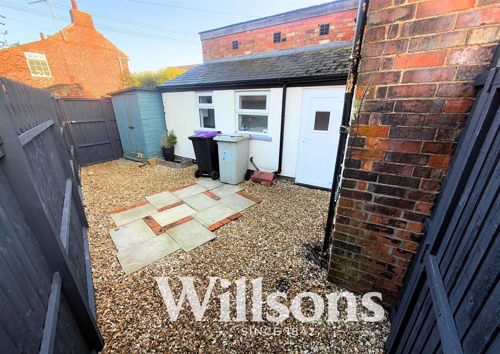 Rear garden