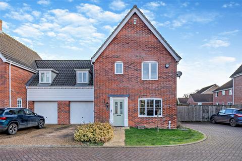 3 bedroom link detached house for sale, Minnow Way, Mulbarton, Norwich, Norfolk, NR14