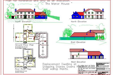 5 bedroom country house for sale, The Wallops - Two Residential Properties with Development