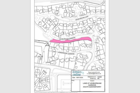 Land for sale, adjacent to 35 Ashburnham Gardens, South Queensferry, Edinburgh EH30