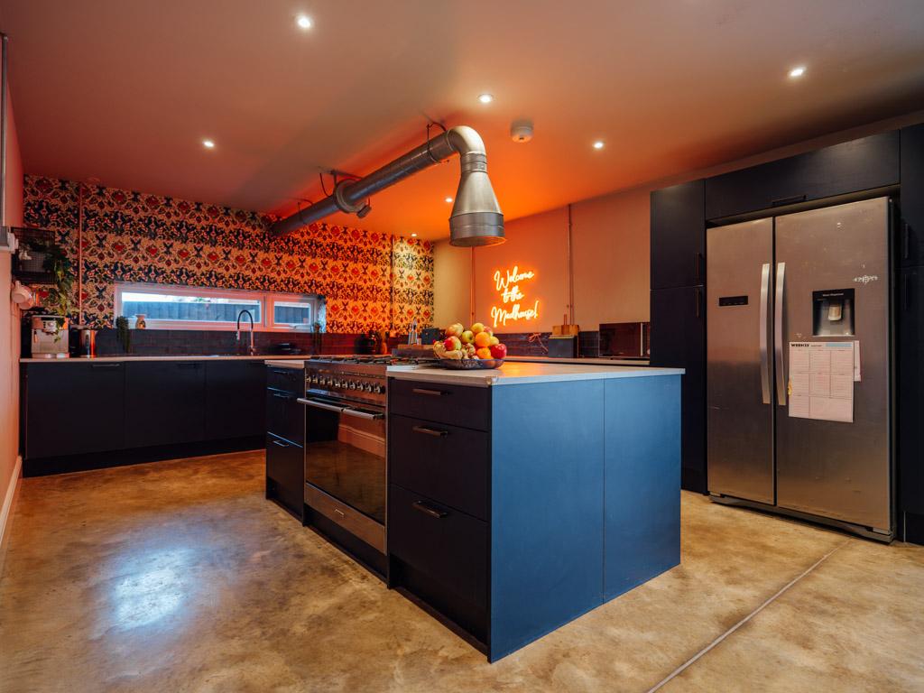 Kitchen, Dining, and Family Room