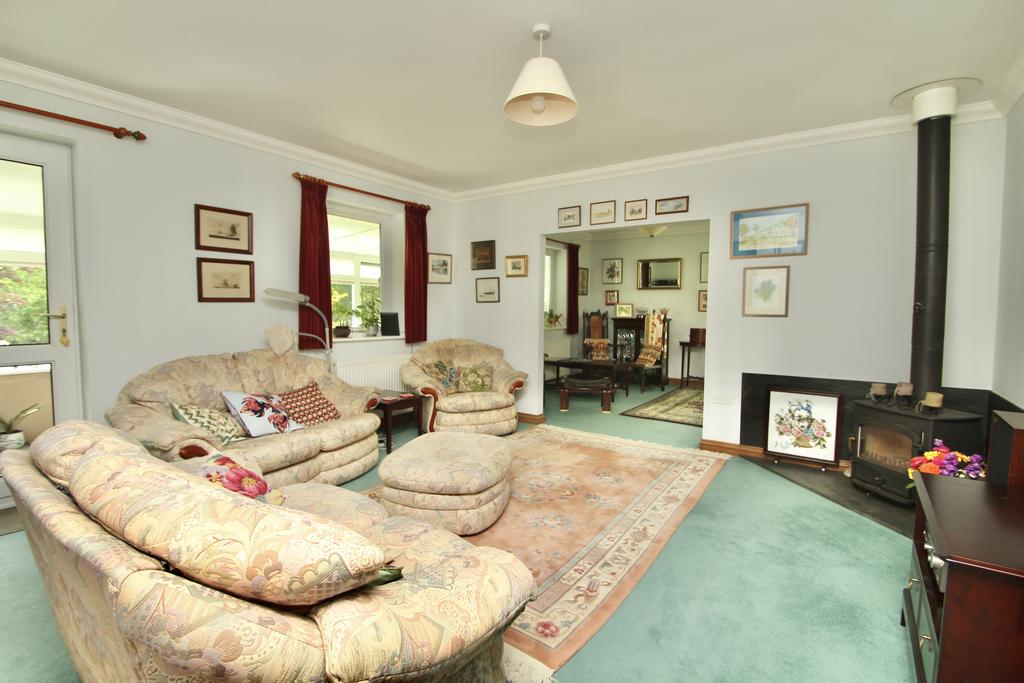 Sitting Room with Log Burner