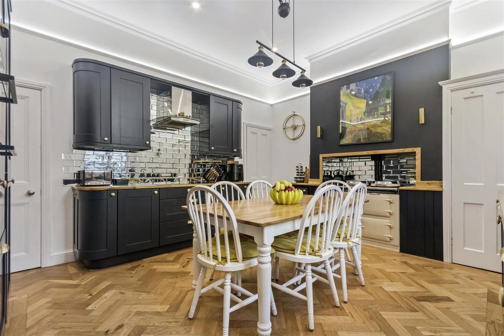 Family dining kitchen