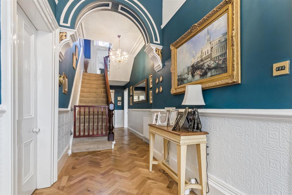 Grand entrance hallway