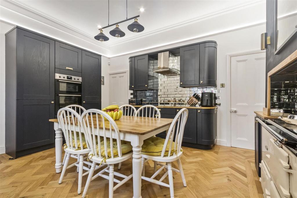 Family dining kitchen