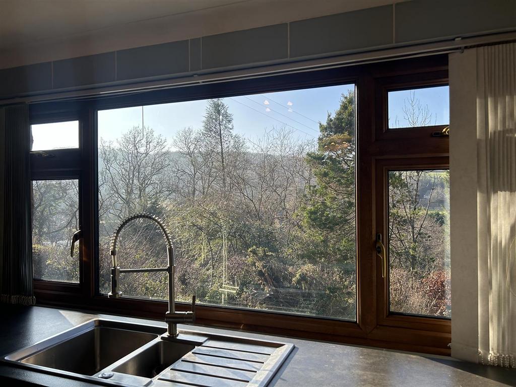 View from kitchen
