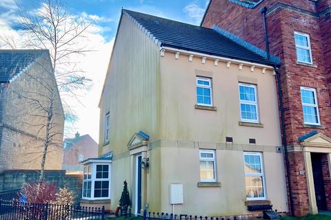 3 bedroom end of terrace house for sale, Bryn Blodau'r Haul, Coity, Bridgend County Borough, CF35 6FX