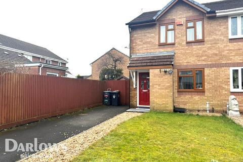 2 bedroom semi-detached house for sale, Shoemaker Close, Brynmawr