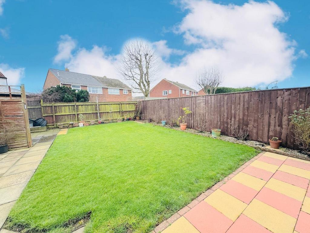 Rear garden