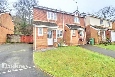 2 bedroom end of terrace house for sale, Rowland Drive, Caerphilly