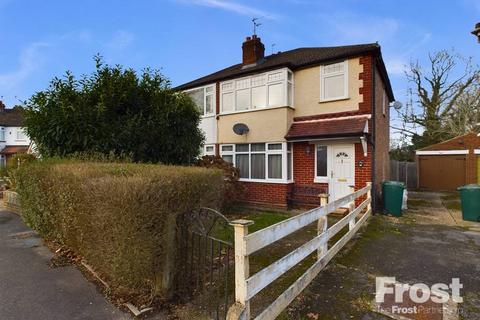 3 bedroom semi-detached house for sale, Strodes Crescent, Staines-upon-Thames, Surrey, TW18