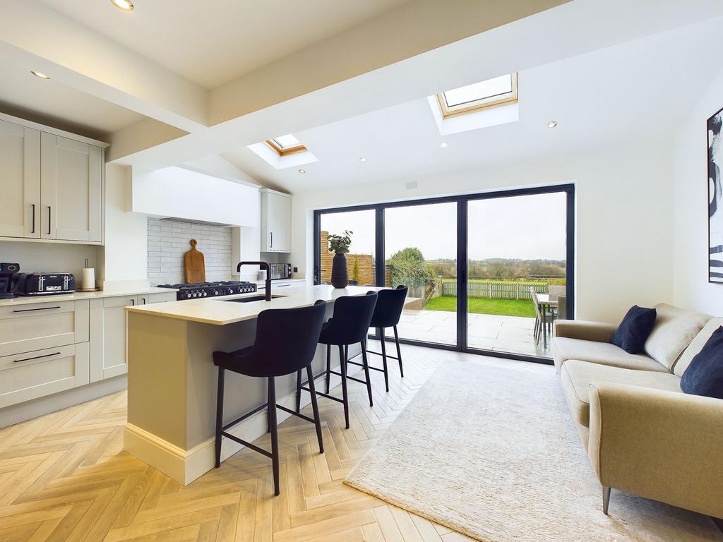 Kitchen and Seating Area