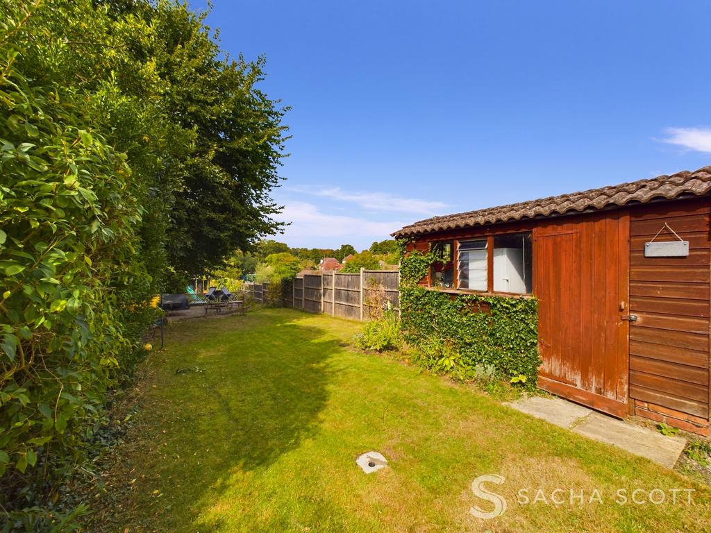 Garden & Shed Area